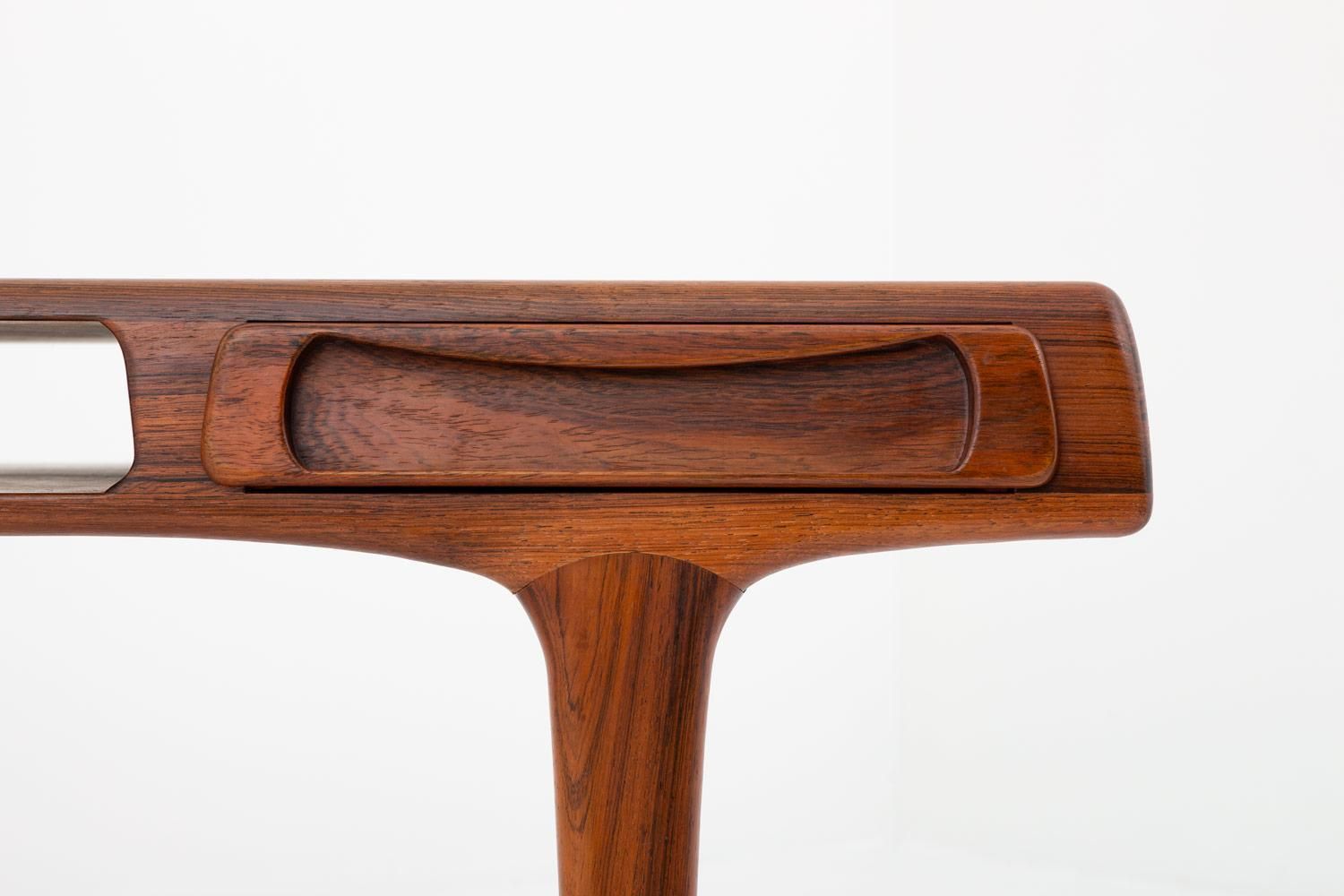 Scandinavian Coffee Table Rosewood By Johannes Andersen photo vintage
