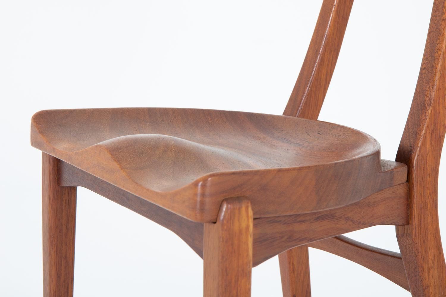 photo furniture Set Of Six Dining Chairs By Richard Jensen And Kjaerulff Rasmussen