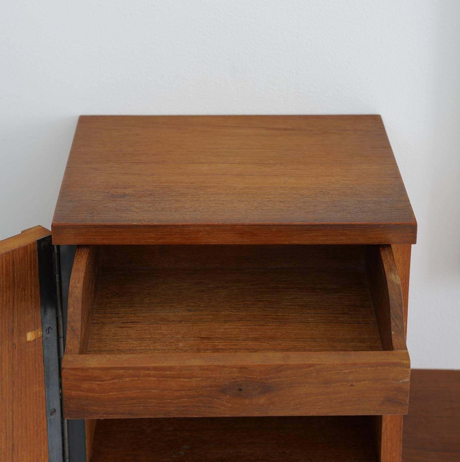 Swedish Hallway Shelf And Mirror In Teak By Hans Agne Jakobsson photo vinterior