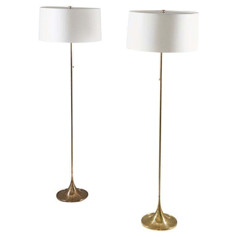 photo for sale Scandinavian Floor Lamps By A. Svensson And Y. Sandström For Bergboms, Sweden