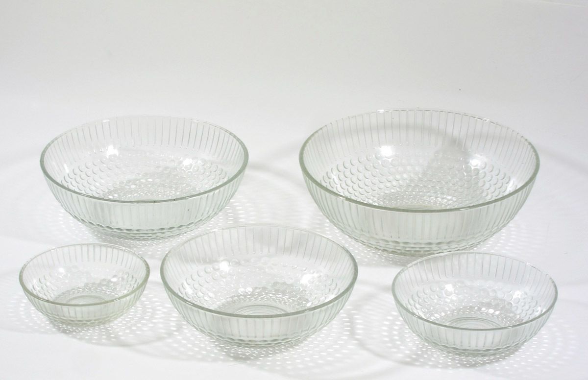 Bauhaus Stijl Glazen Schalen, Jaren 1930 photo 840.0