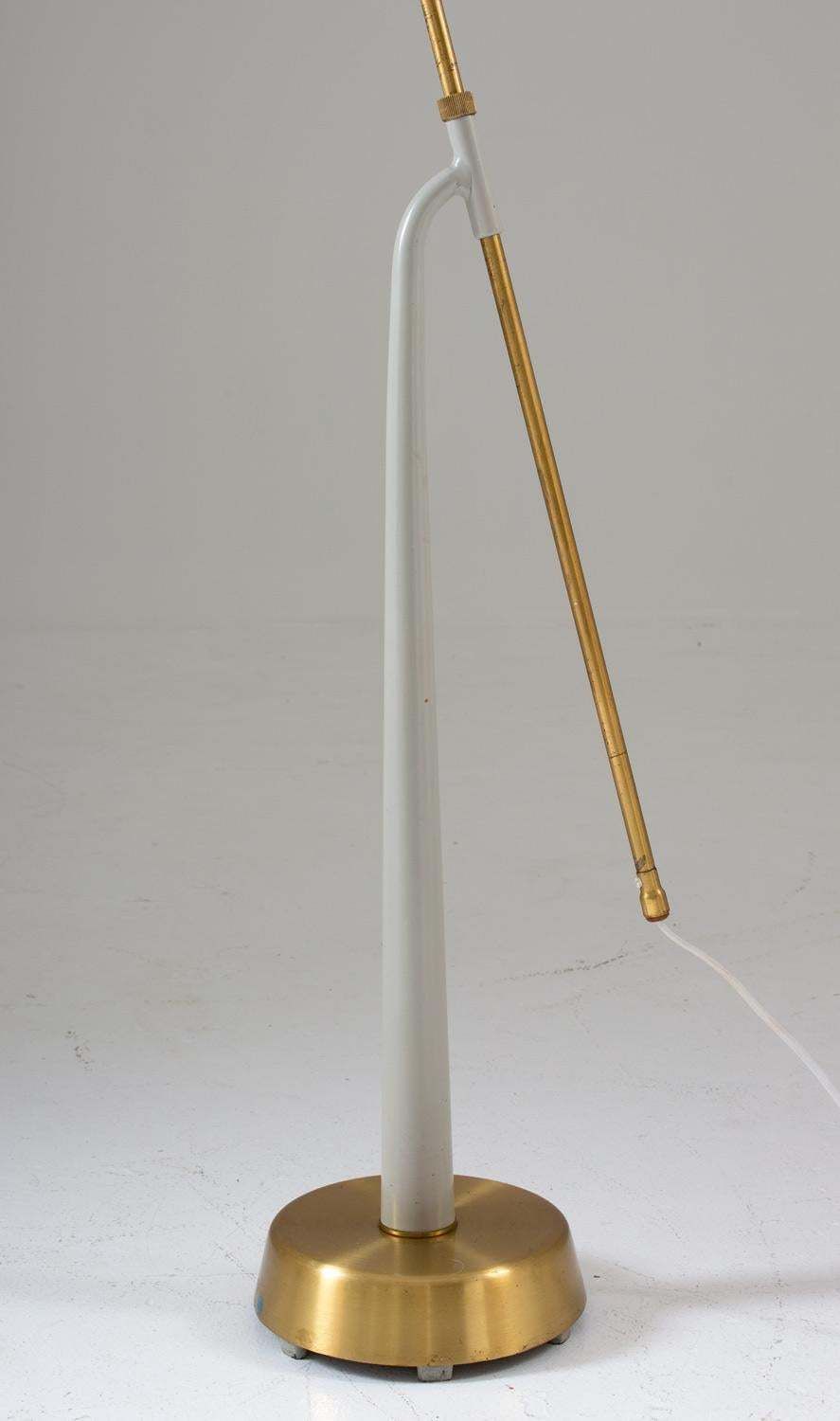 Midcentury Floor Lamp By Hans Bergström For Ateljé Lyktan, 1940s, Sweden photo furniture