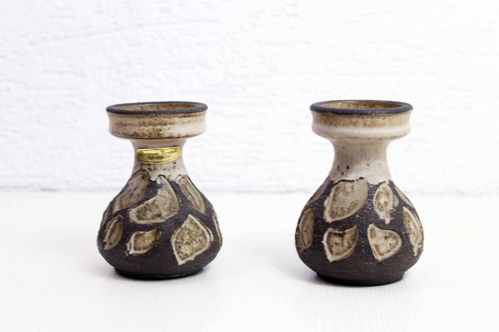 Duo Of Scandinavian Vases From Lovemose Keramik photo furniture