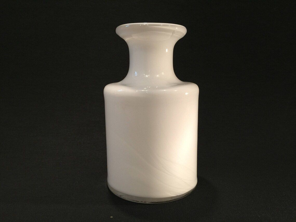 1970s Art Glass Vase Cascade By Per Lutken For Danish Glassworks Holmegaard  Scandinavian Mid Century Modern photo vinterior