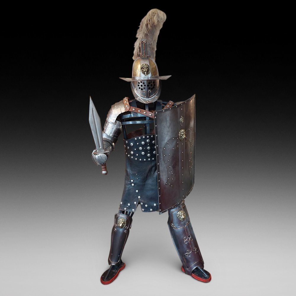Murmillo Gladiator Suit Of Armour