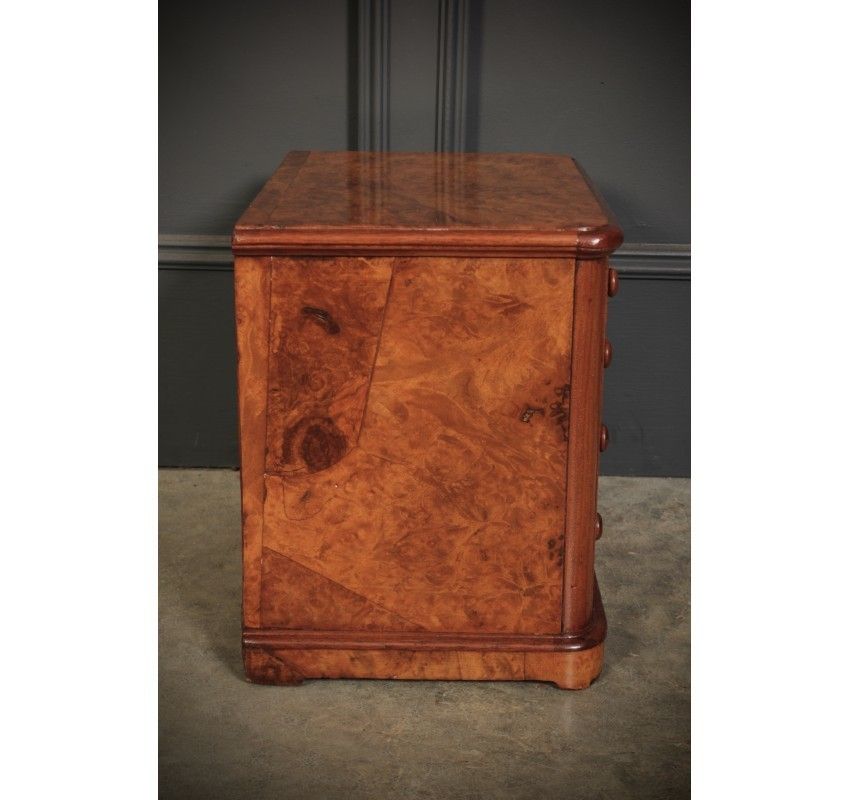 photo for sale Miniature Burr Walnut Apprentice Chest Of Drawers