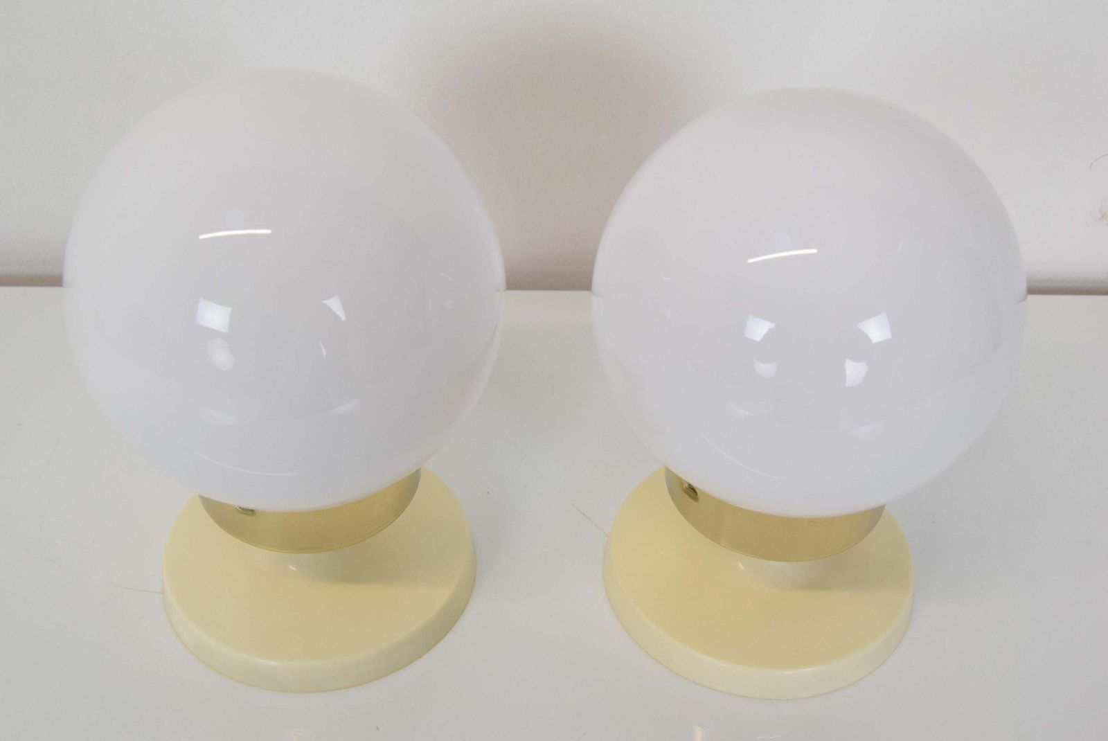 Pair Of Mid Century Table Or Wall Lamps By Instala Děčín,1970's. photo furniture