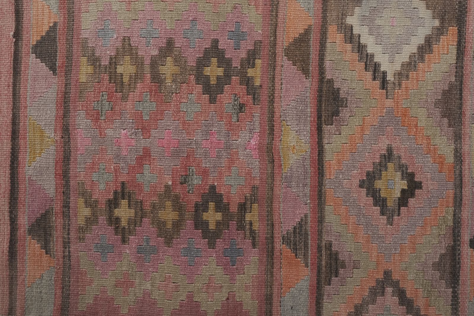 photo furniture Turkish Handmade Stair Kilim Runner 2'4'' X 22'10''