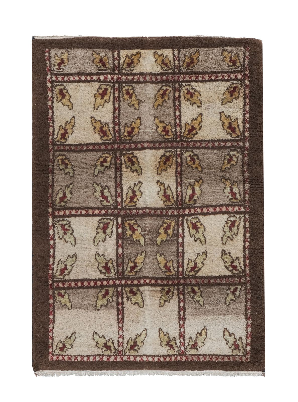 Organic Wool Floral Turkish Karapinar Tulu Rug