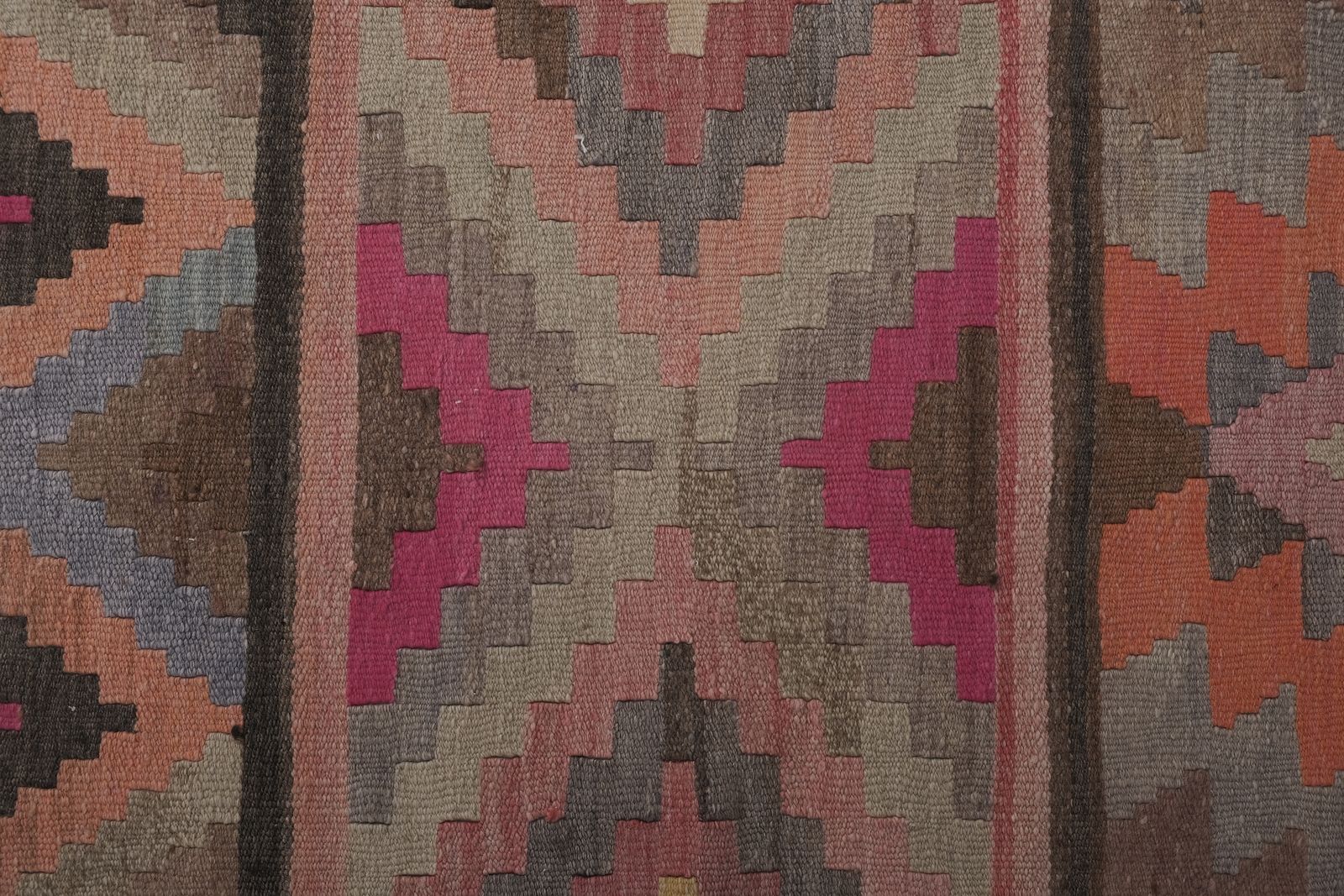 photo for sale Turkse handgemaakte loper kilim, extra lang voor hal