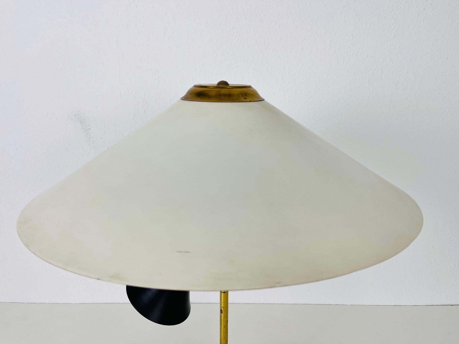 Italian Marble Base And Brass Table Lamp, 1960s, Italy photo buy