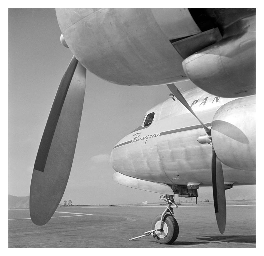 Pan American Grace Airlines 30x30" Silver Gelatin Fibre Print