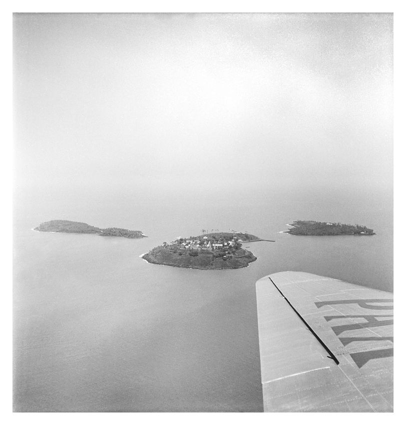 Pan Am Flight 16x16" Silver Gelatin Fibre Print