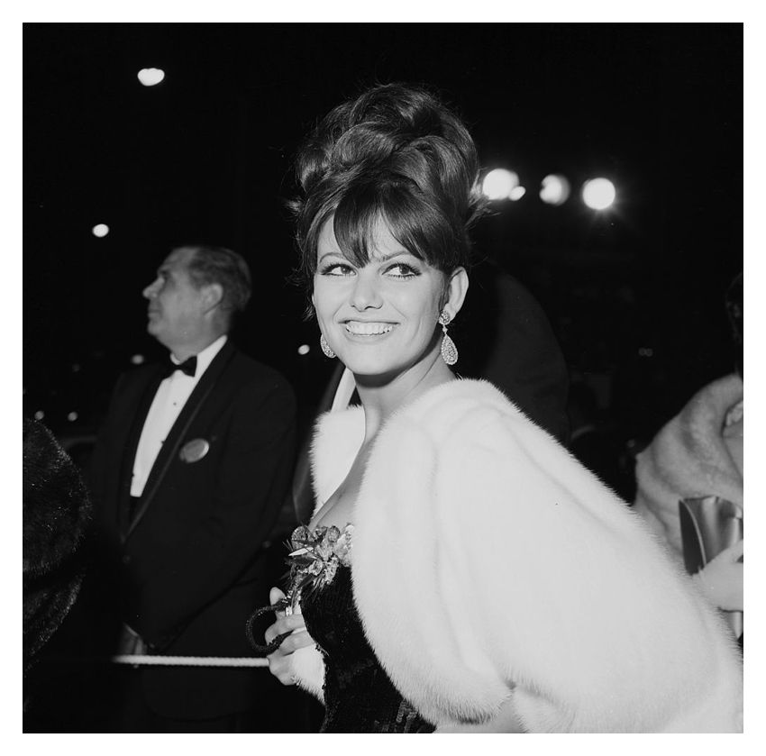 Claudia Cardinale 30x30" Silver Gelatin Fibre Print