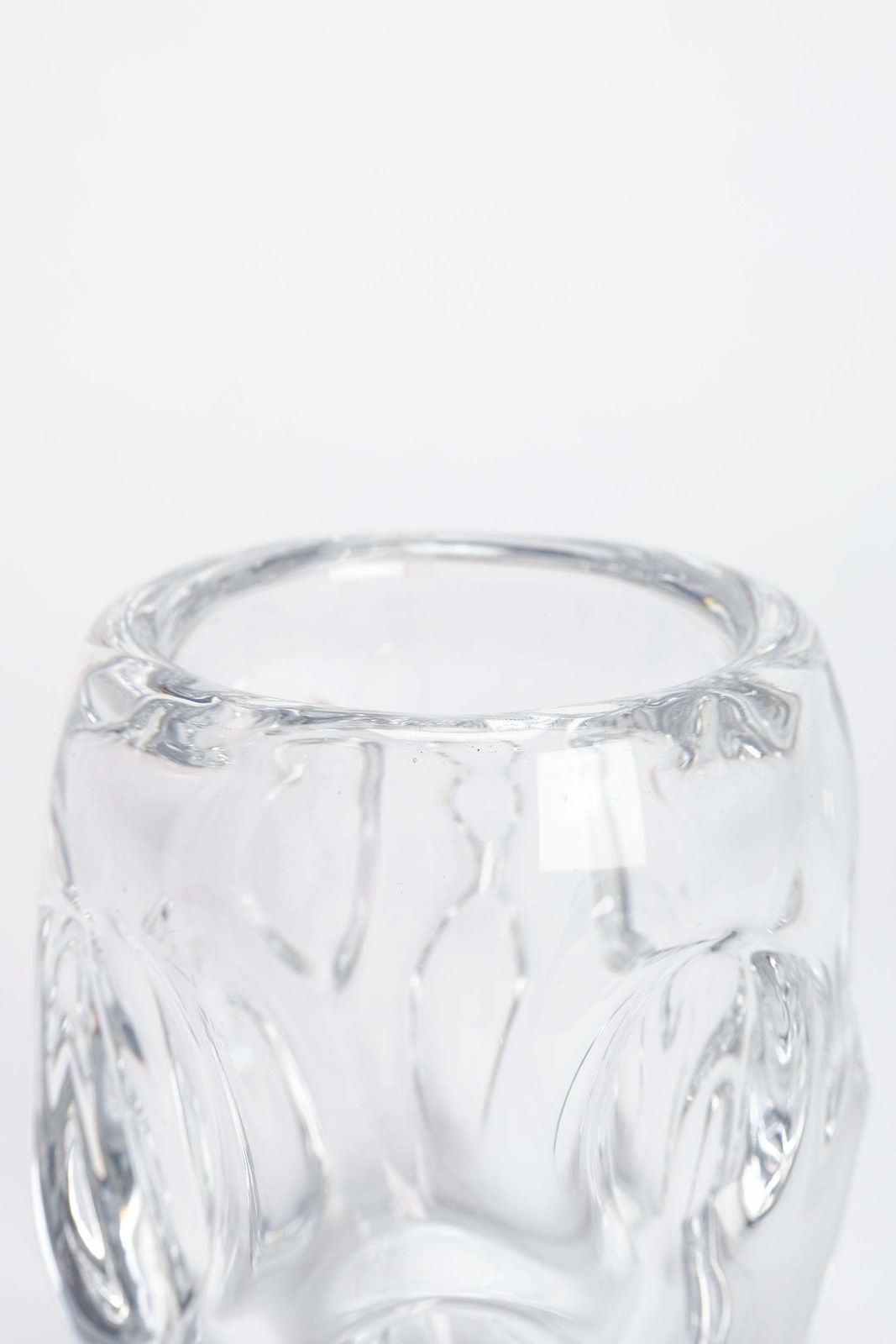 Crystal Glass Vase, Sèvres, France photo Home Decor