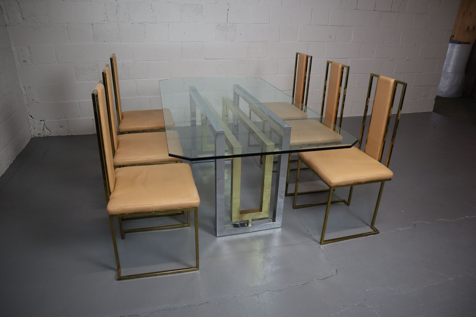Italian Dining Room Set By Renato Zevi From The 70s photo Furniture