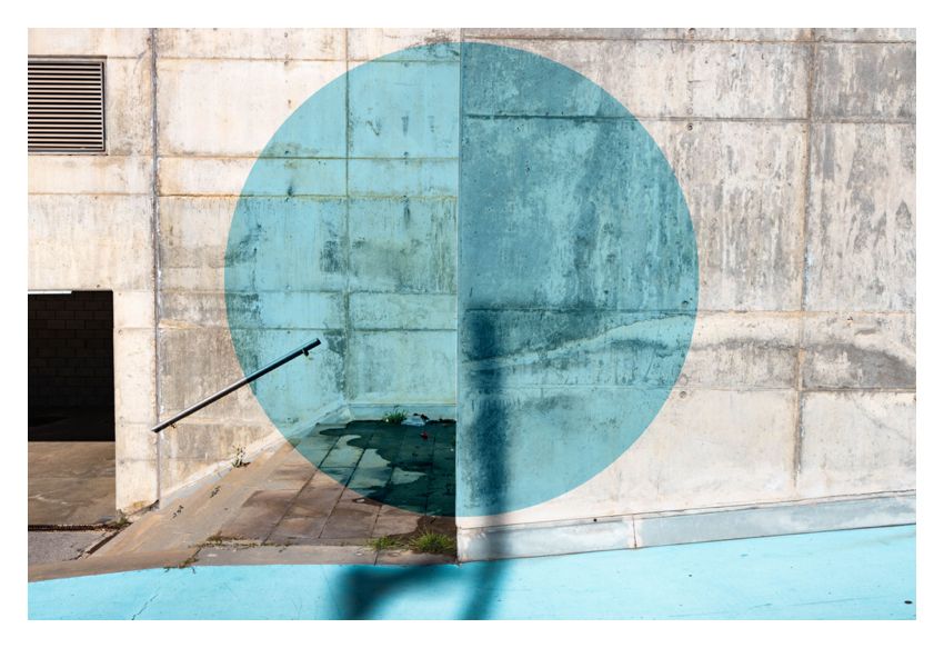 Blue Circle 16x20" Archival Pigment Print
