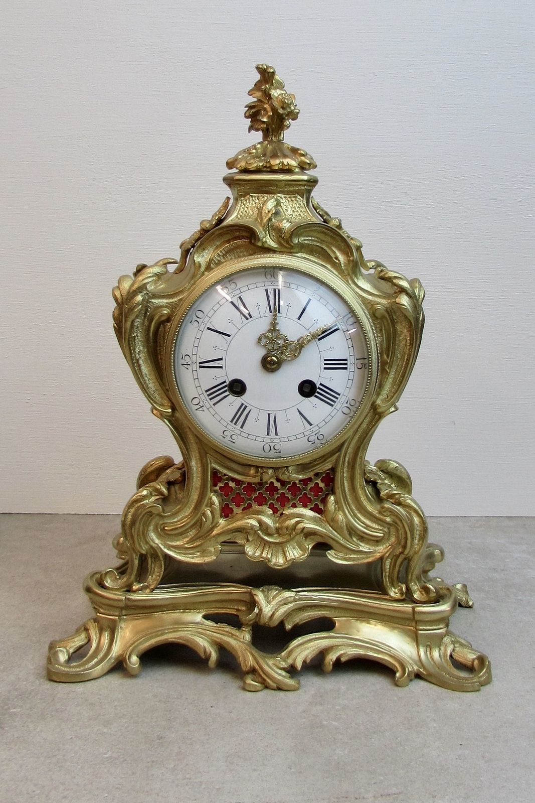 19th Century Louis XIV Style French Clock By A D Mougin.