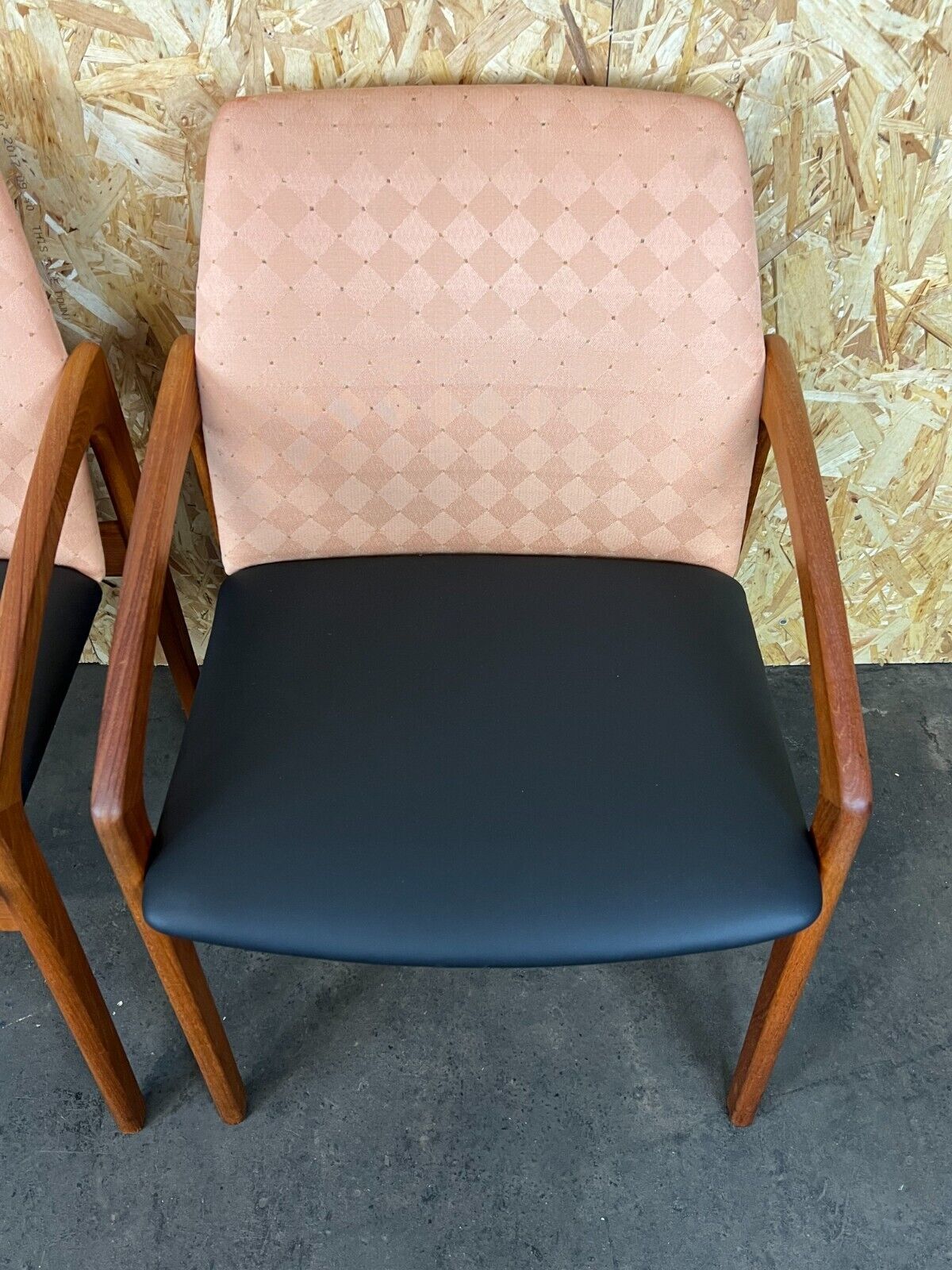 Teak Dining Chair Henning Kjaernulf Korup Stolefabric photo buy
