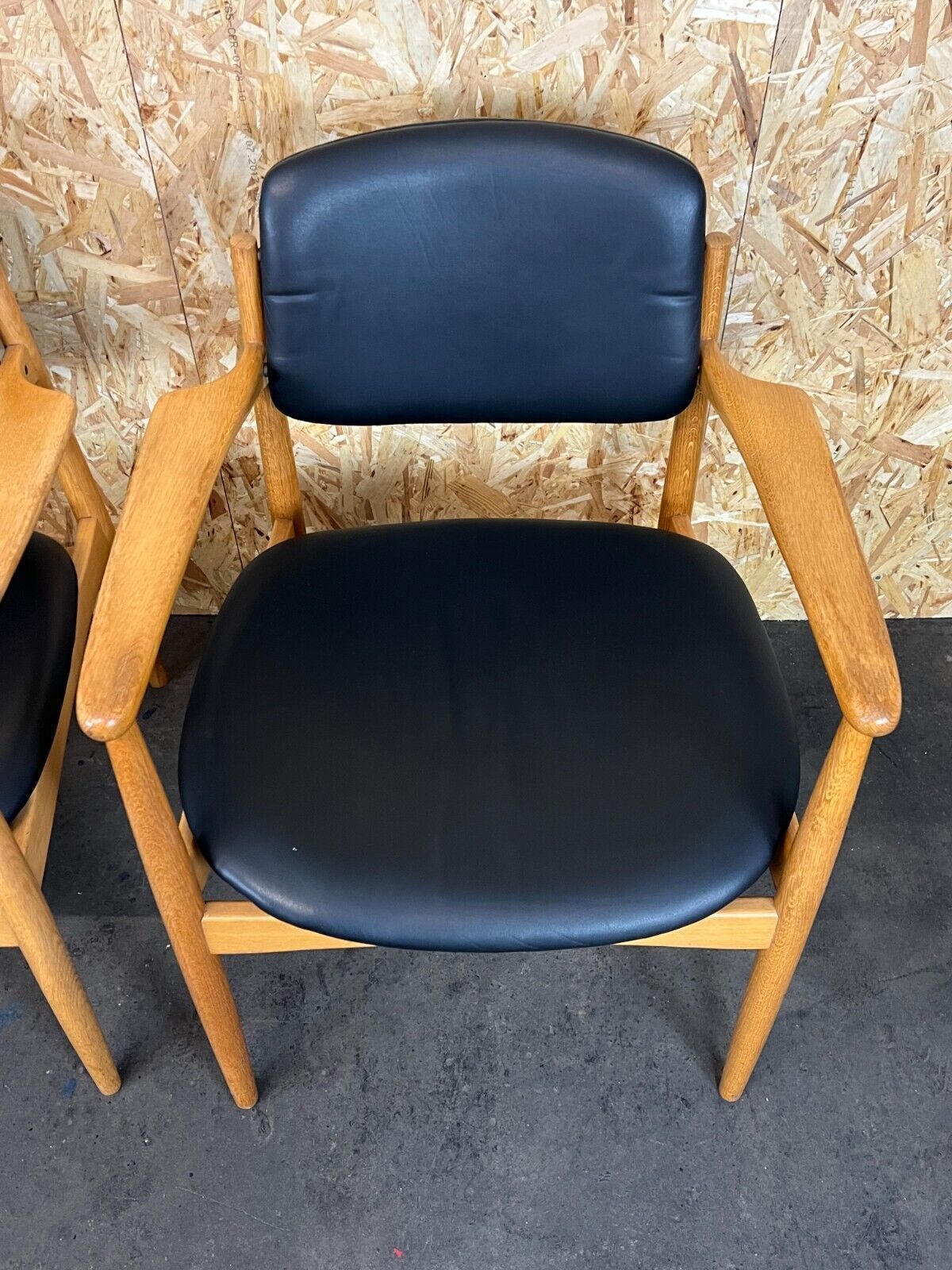 photo furniture 4x 60s 70s Dining Chair Arm Chair Danish Design Oak Denmark