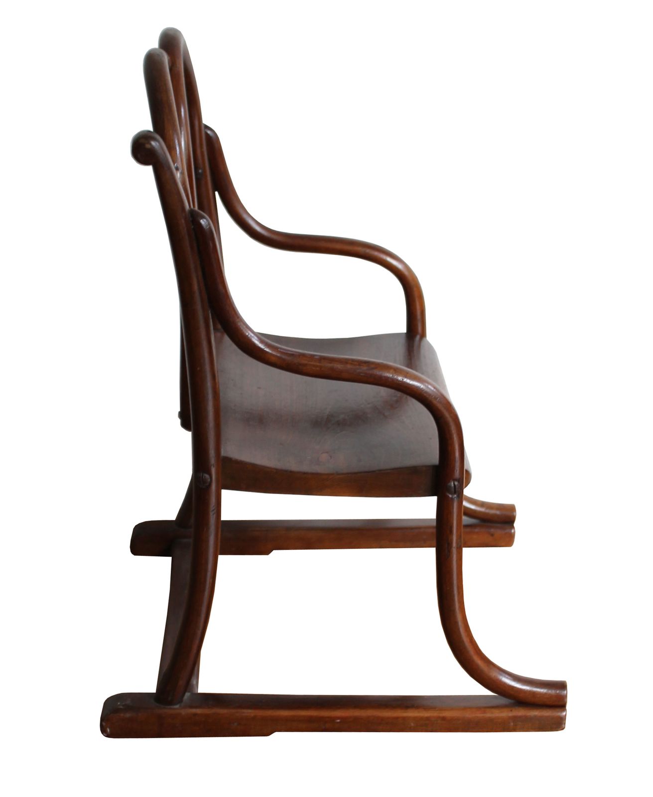 1910's Children Chair By Gebrüder Thonet photo vintage