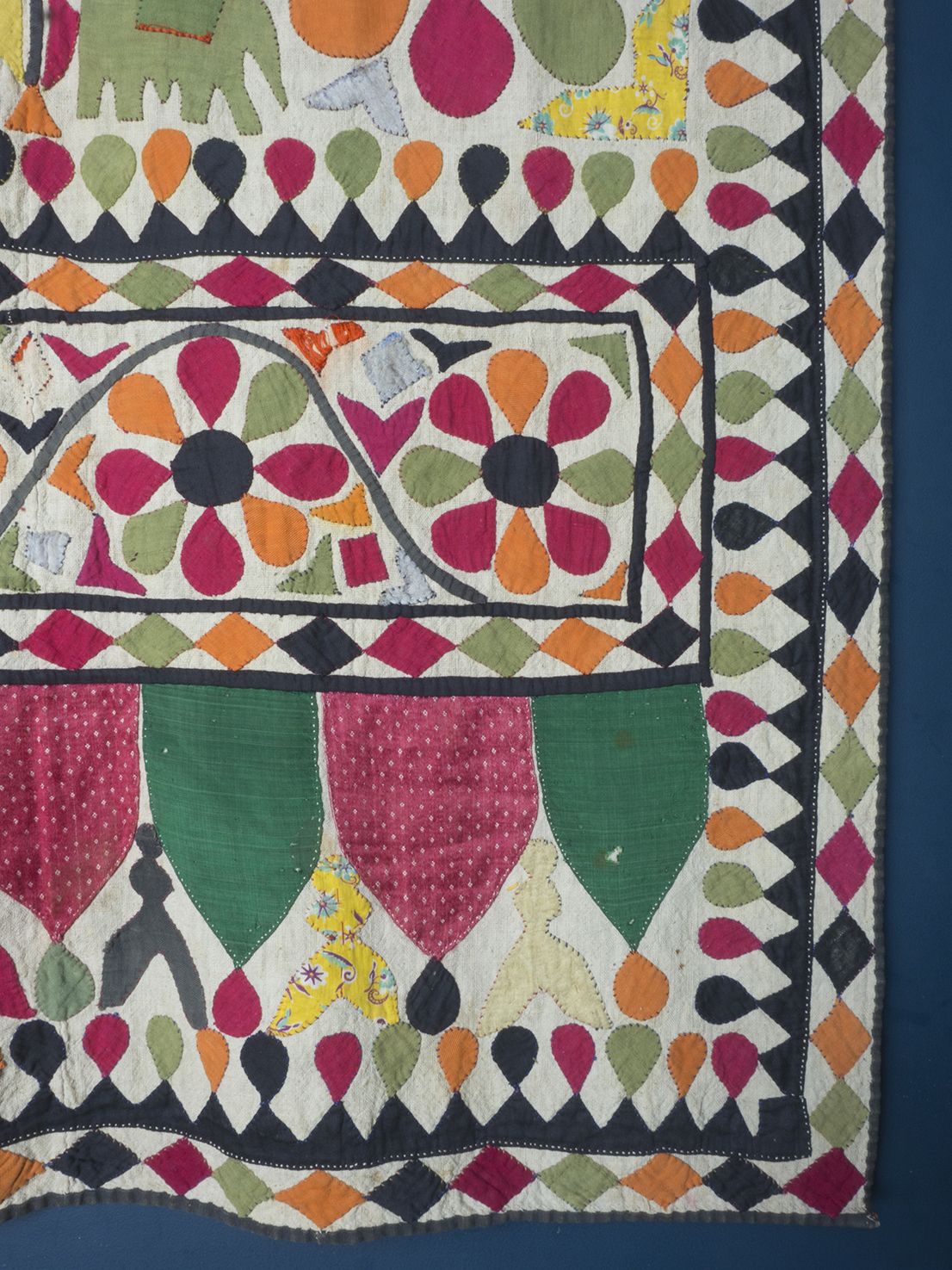 photo for sale Applique Quilt Cover, Gujurat, Early 20th Century