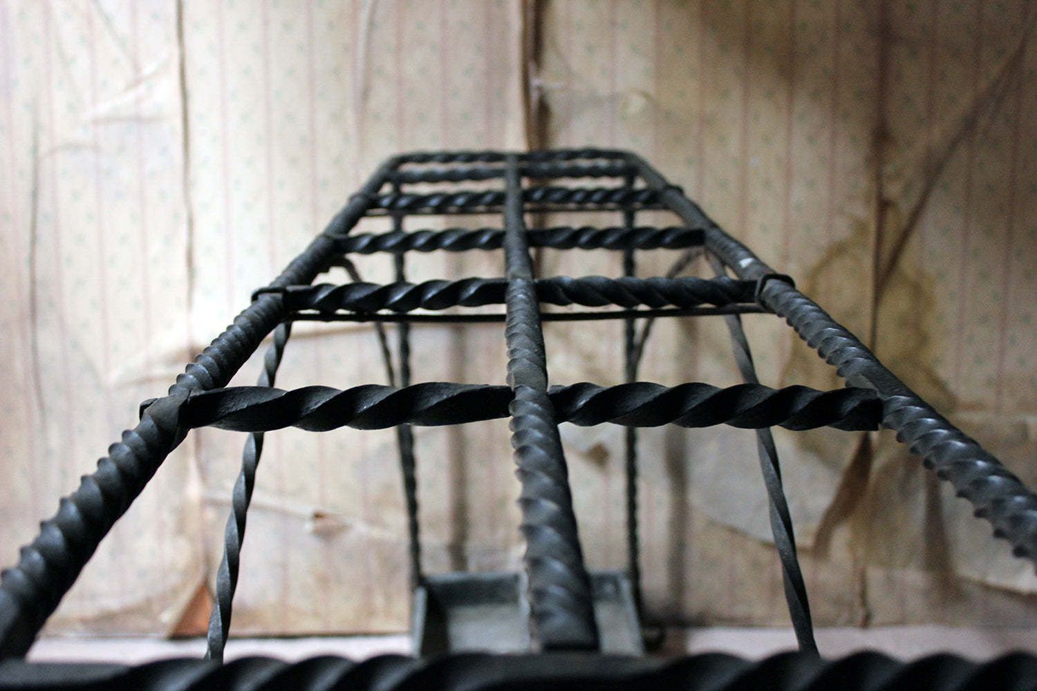 A Very Large Country House Wrought Iron Stick Stand C.1870 photo buy