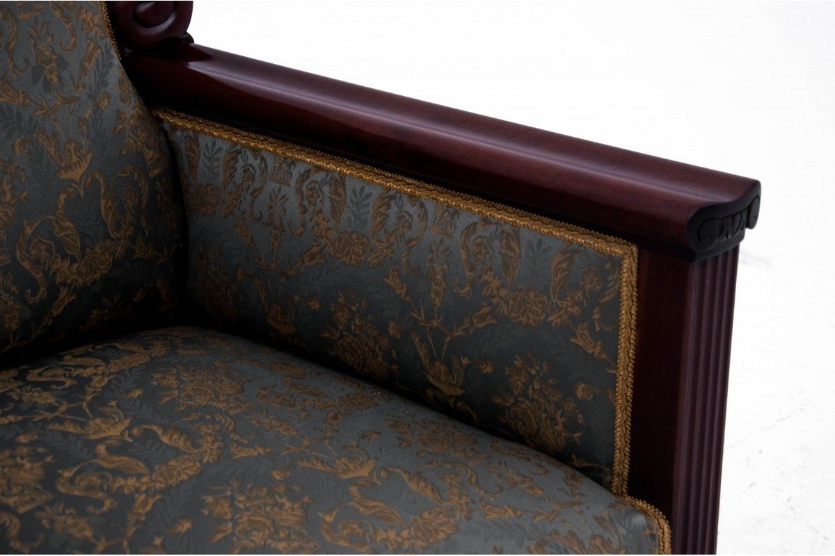 A Pair Of Armchairs, Northern Europe, Circa 1870. photo vintage
