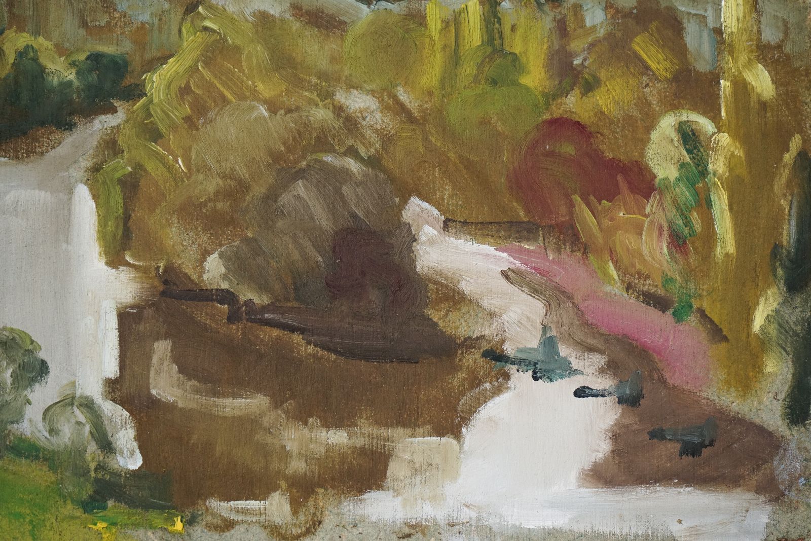 Richmond Terrace – Plein Air Studie photo Kunst