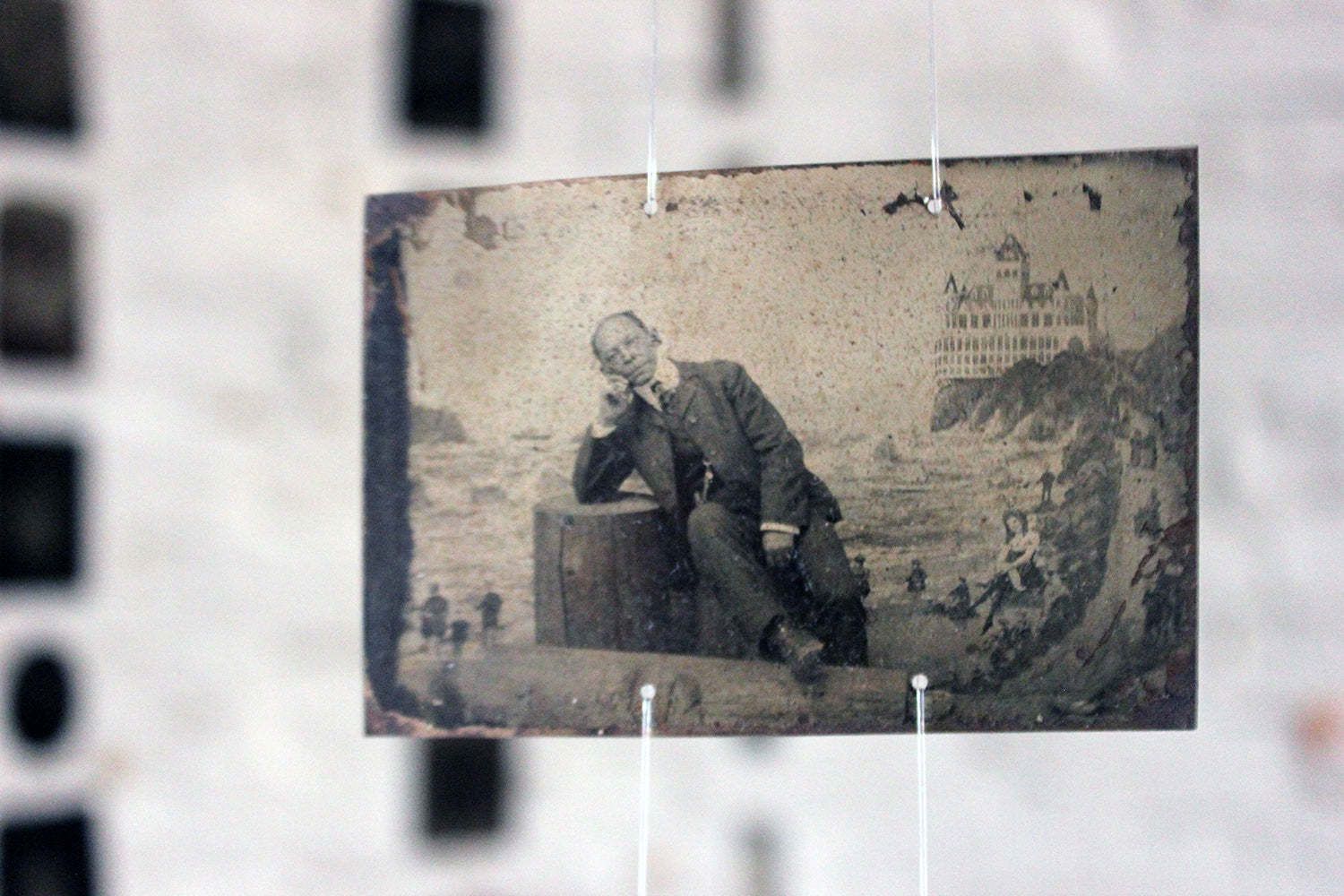 Remember Us  A Vast Collection Of 150 19thc Tinplate Portrait Photographs C.1850 1900 photo for sale