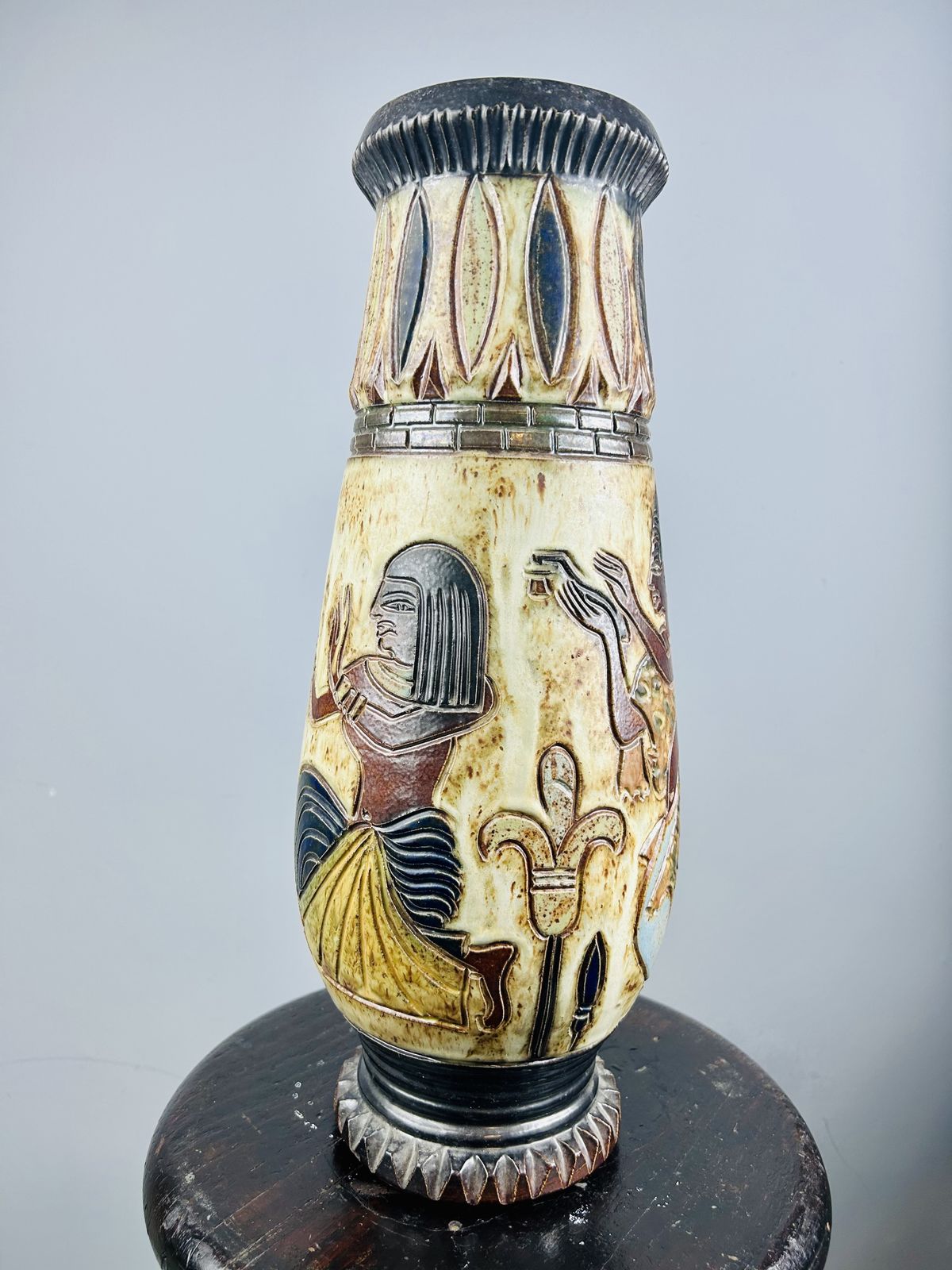 photo furniture A Monumental And Early Egyptian Revival Vase By Roger  Guerin