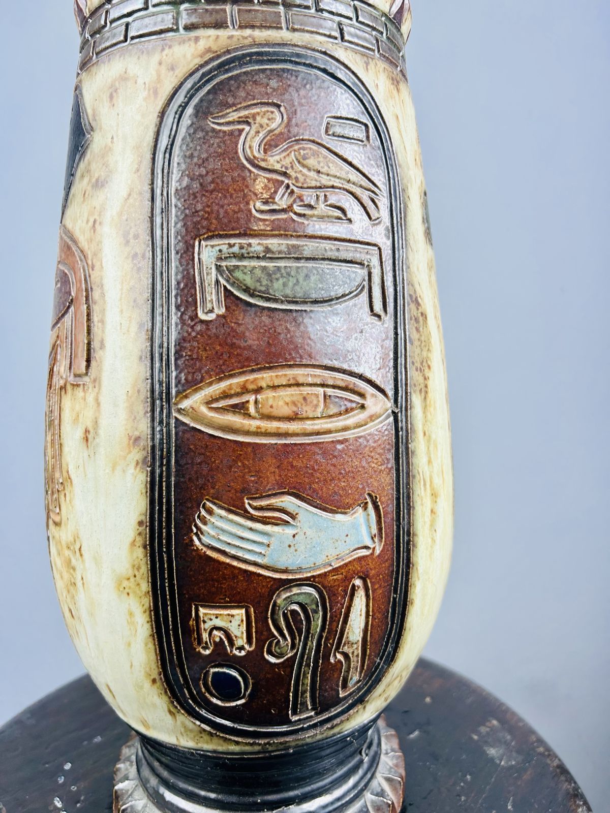 photo for sale A Monumental And Early Egyptian Revival Vase By Roger  Guerin
