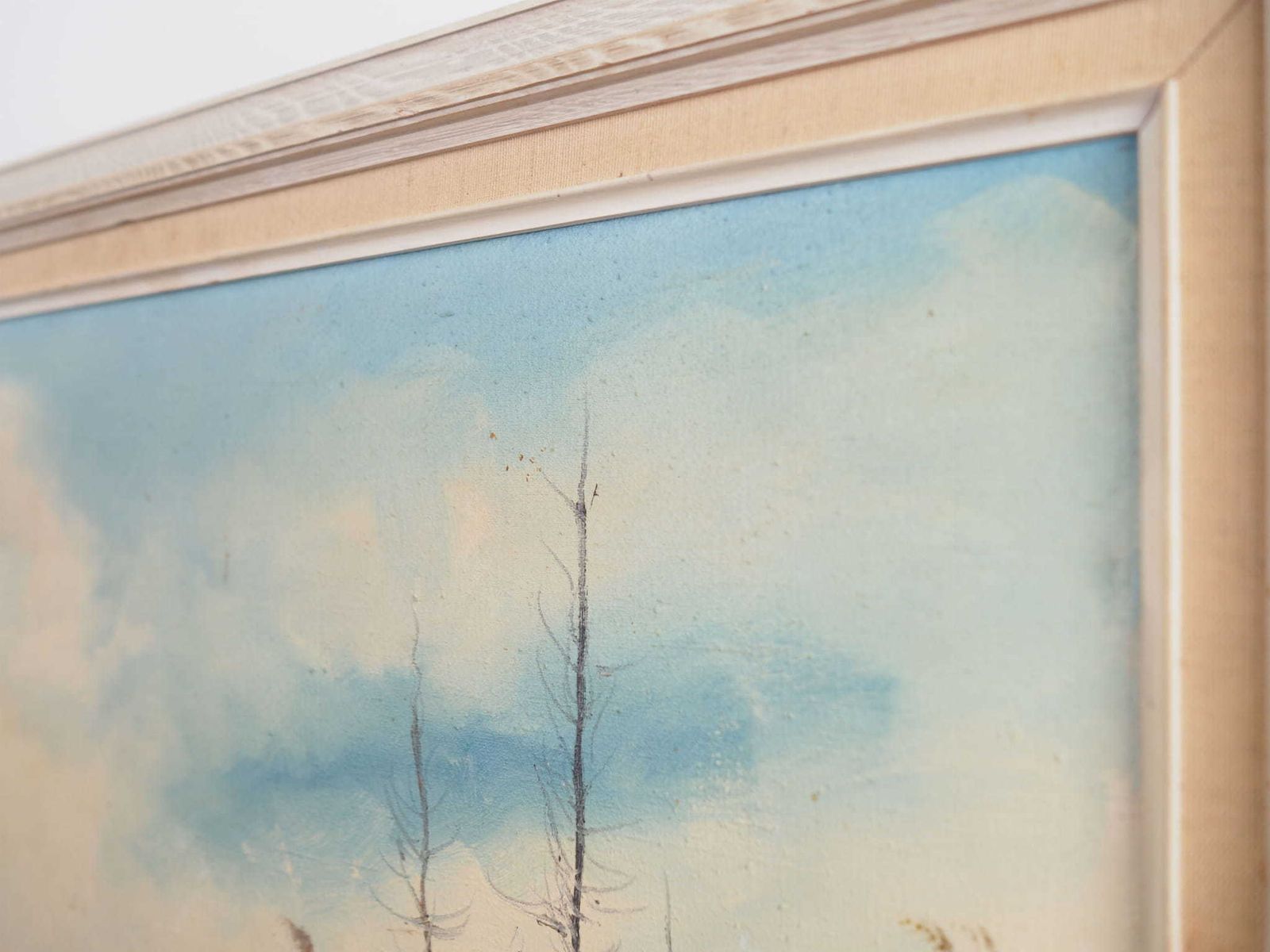 599.0 Schilderij „The Autumn Pond", Scandinavisch Design, Jaren 1970 photo