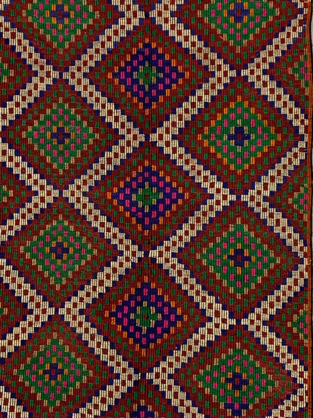 Large Vintage Turkish Kilim Rug 354x178 Cm Wool Jajim Kelim photo furniture