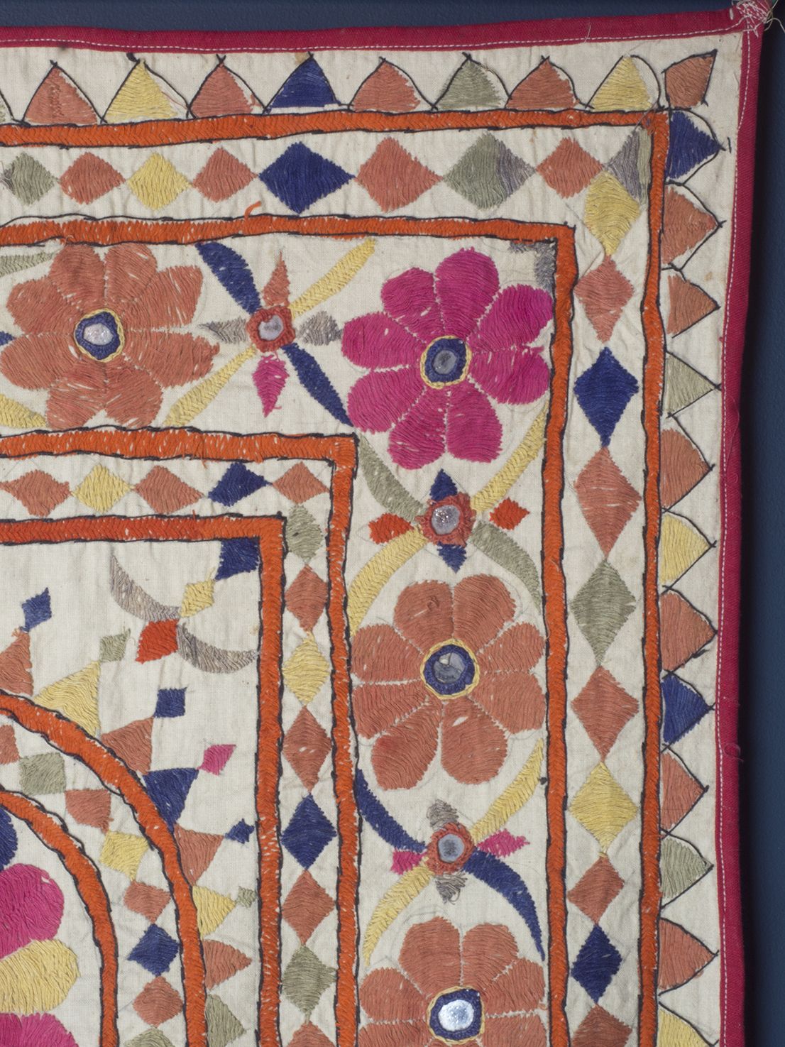 photo for sale Embroidered Quilt Cover, Gujurat Early To Mid 20th Century
