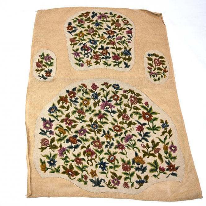 Ct Furniture Collection Antique Textiles  Set Of Five French Needlework Patterns