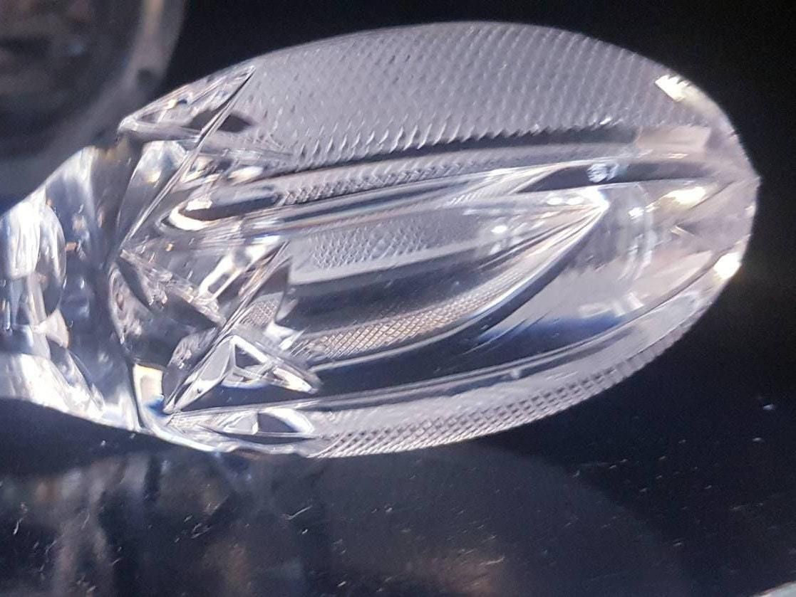 Crystal Sunflower Cut Glass Wine Whisky Spirit Decanter Stunning Stopper photo Home Decor
