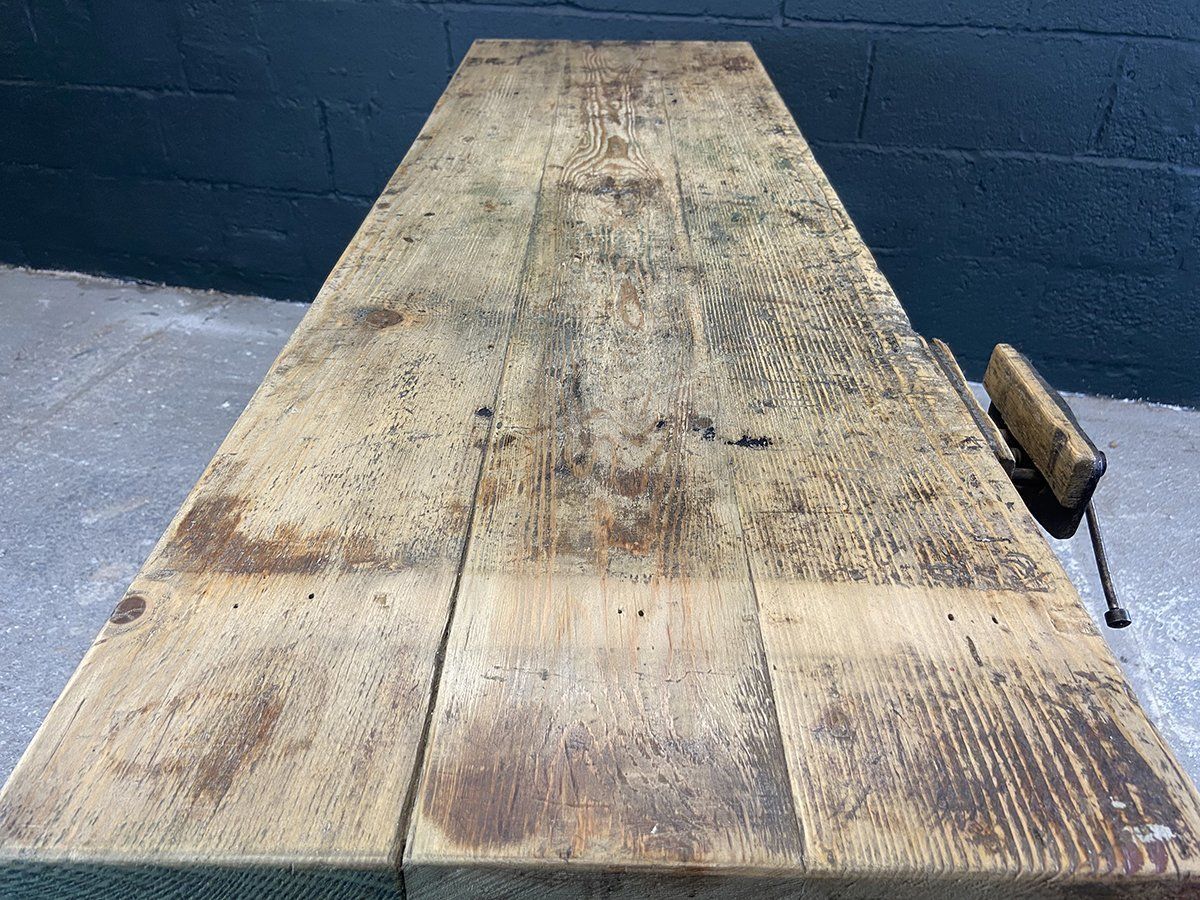 photo for sale Pine Workshop Bench From West Cornwall