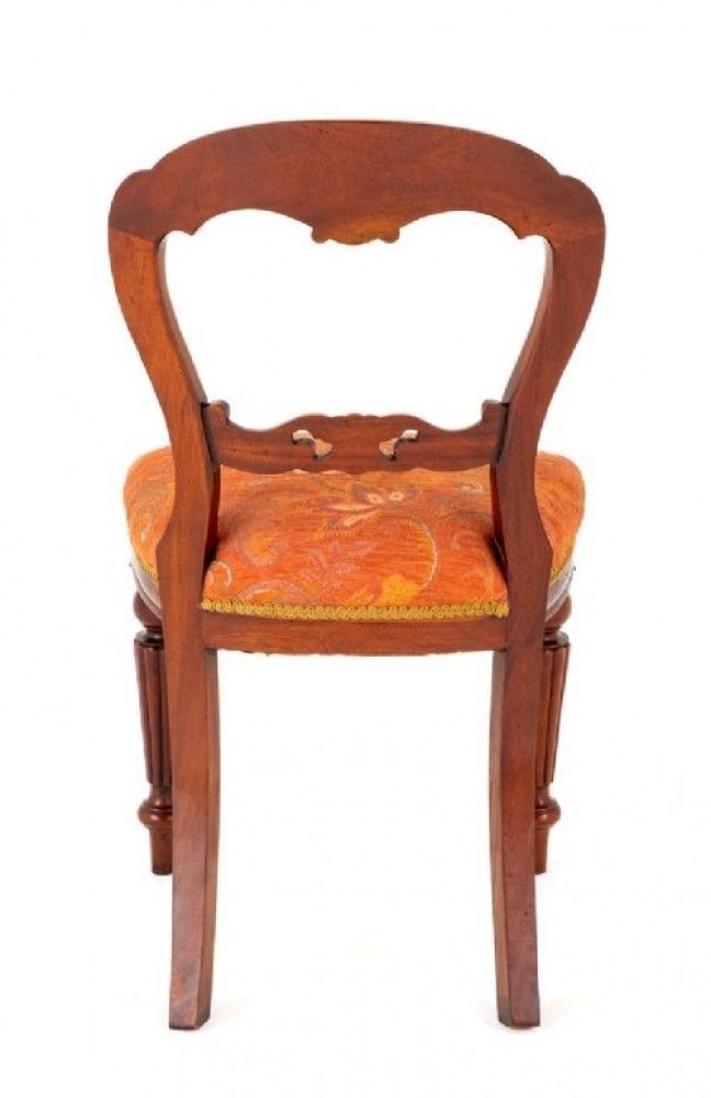 photo vinterior Set 10 Balloon Back Chairs Victorian Dining