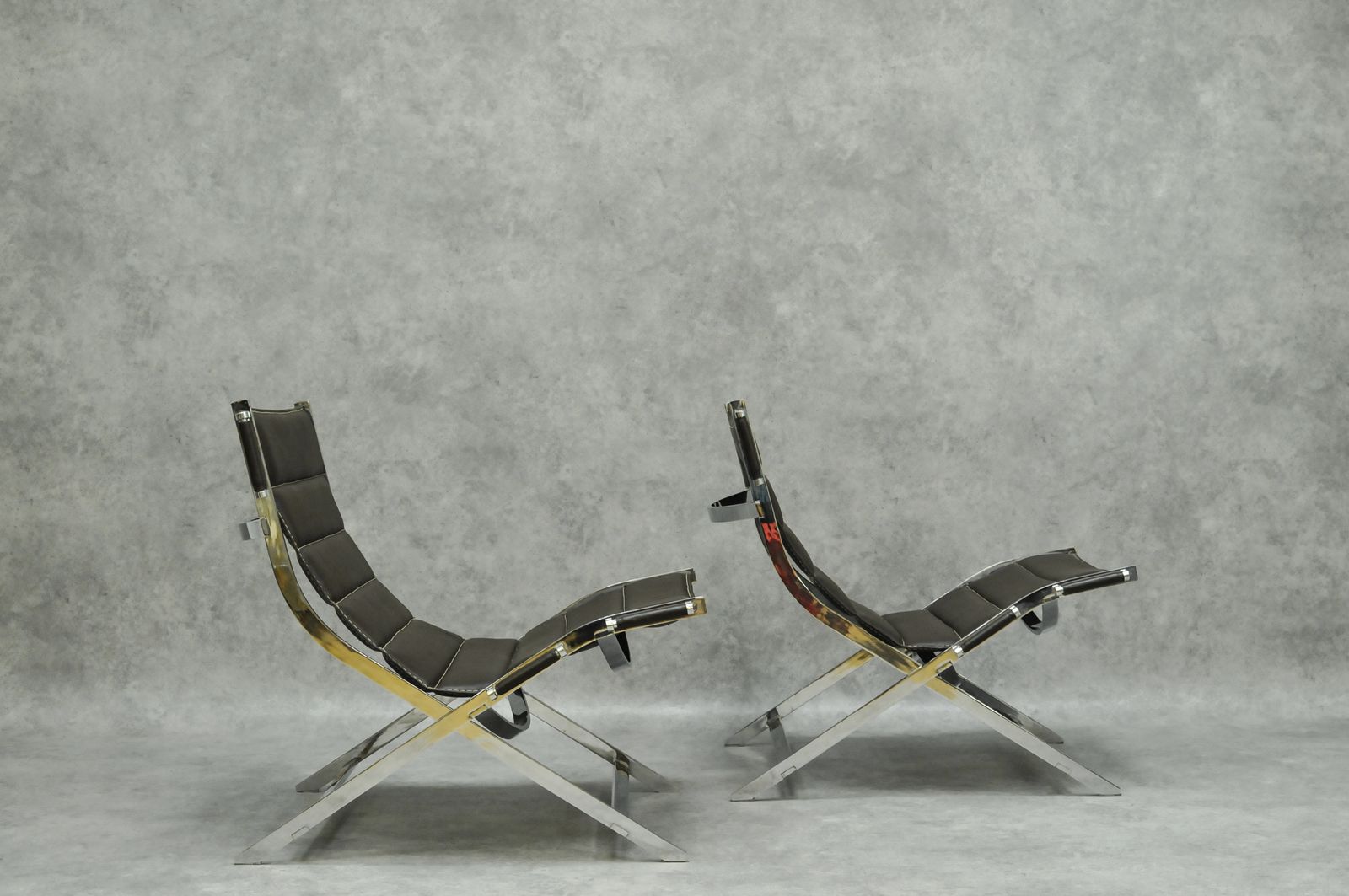 An Exclusive Armchair In The Style Of Paul Tuttle. photo for sale
