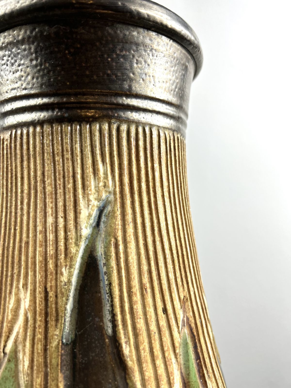 A Roger Guerin Art Deco Stoneware Vase,  Belgium Circa 1928 photo vinterior