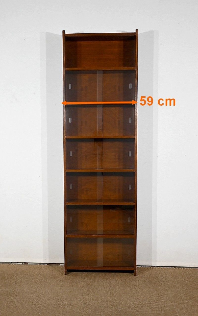 Glazed Bookcase By D. Rozaffy – 1960 photo furniture