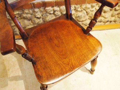 Chair Rare Stunning Windsor Armchair C1850 photo for sale