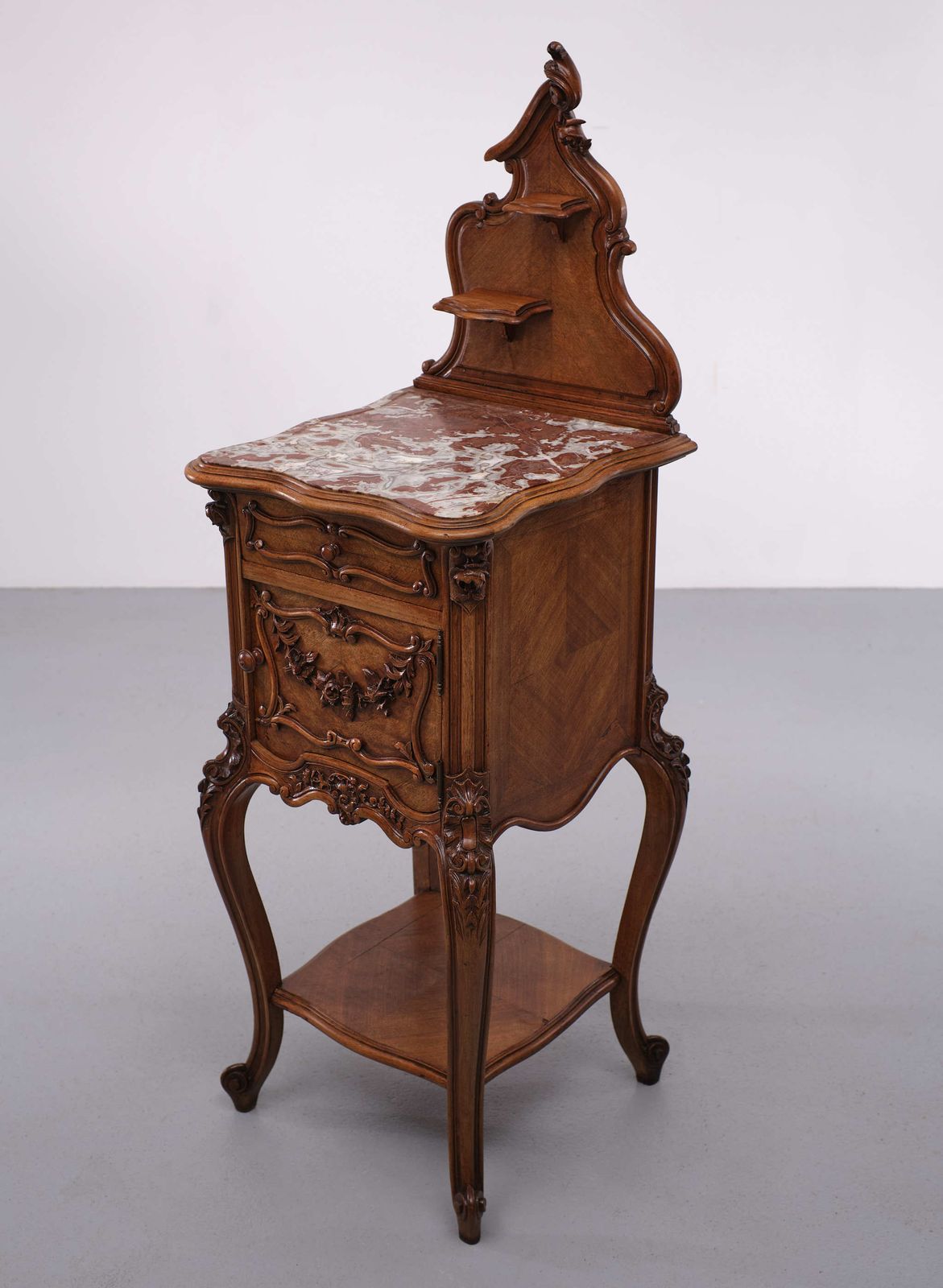 Antique France Rococo Night Stand, 1880s photo Furniture