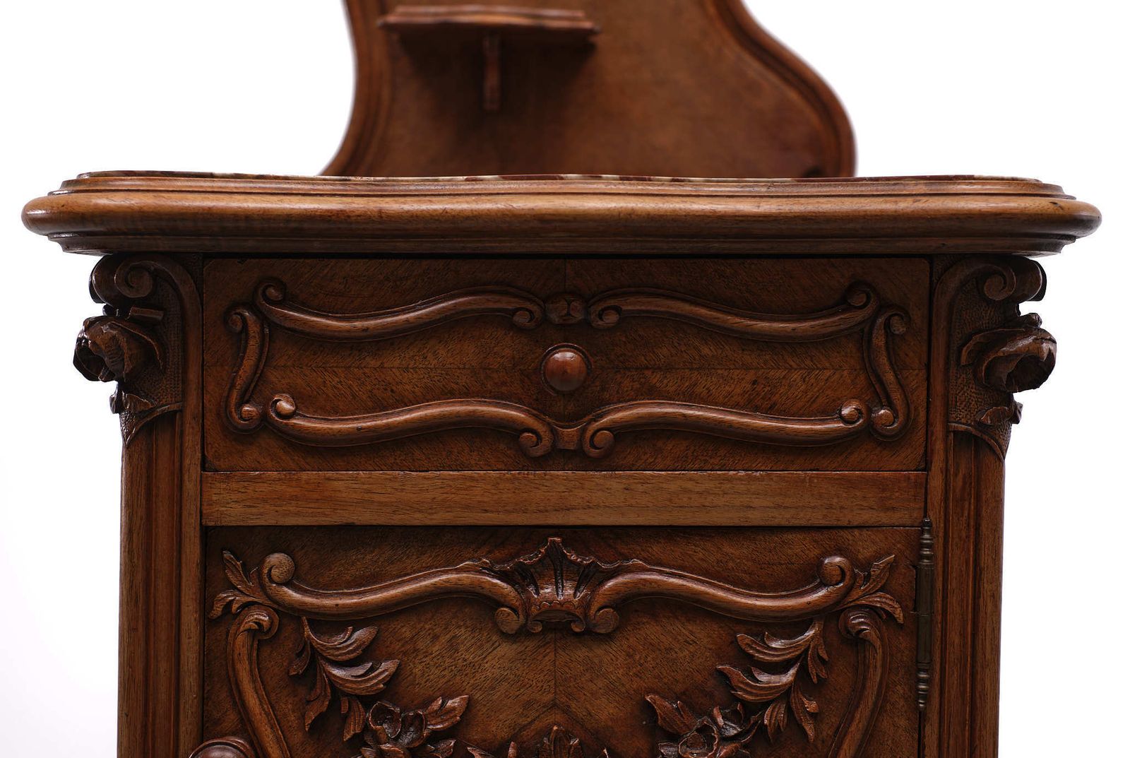 Antique France Rococo Night Stand, 1880s photo vinterior