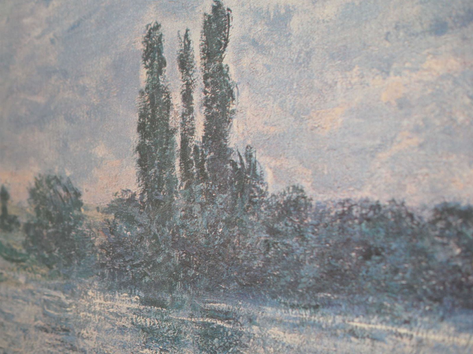 photo furniture Painting „The Blue Meadow”, Copy, Claude Monet
