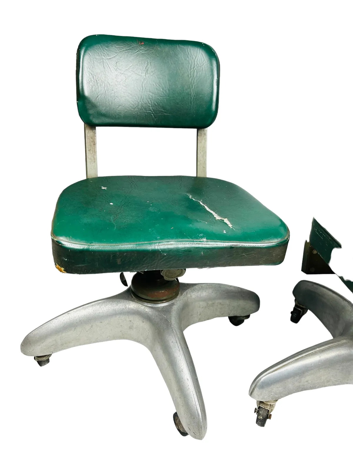 7000.0 Model 1938 Swivel Desk Chairs By Gio Ponti. photo