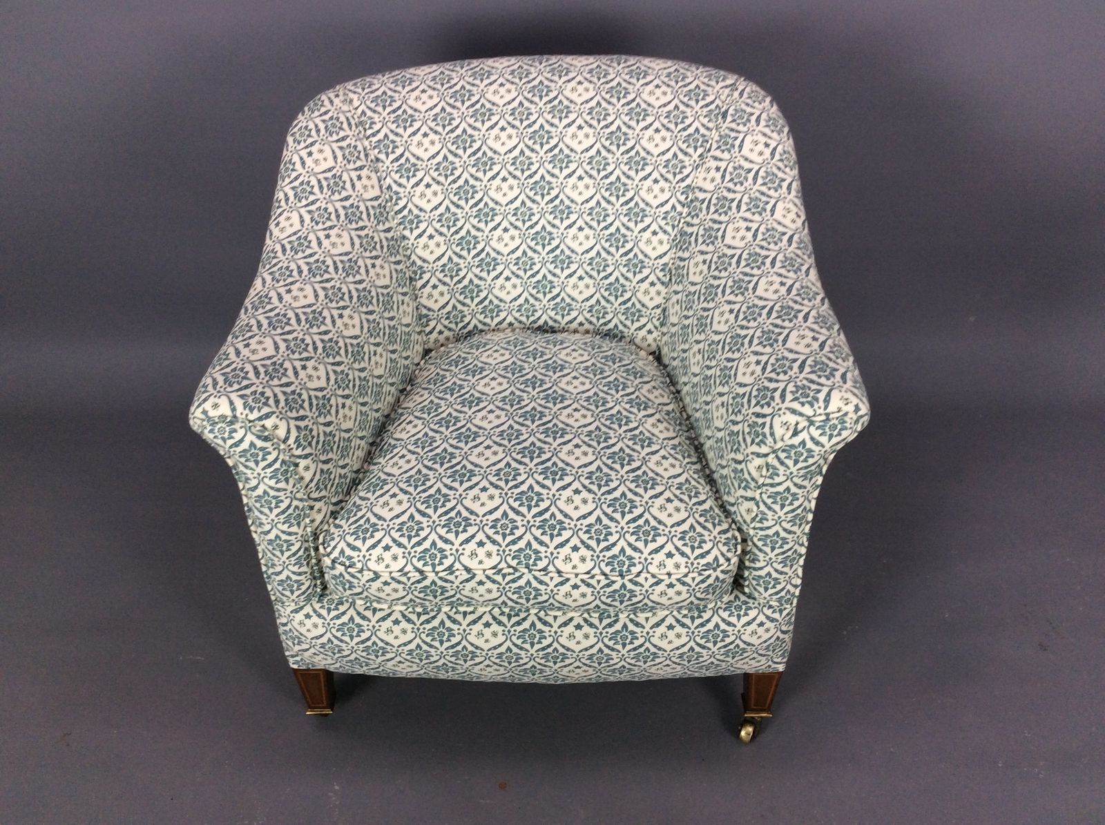Howard & Sons Armchair, 1800s, Antique photo vintage