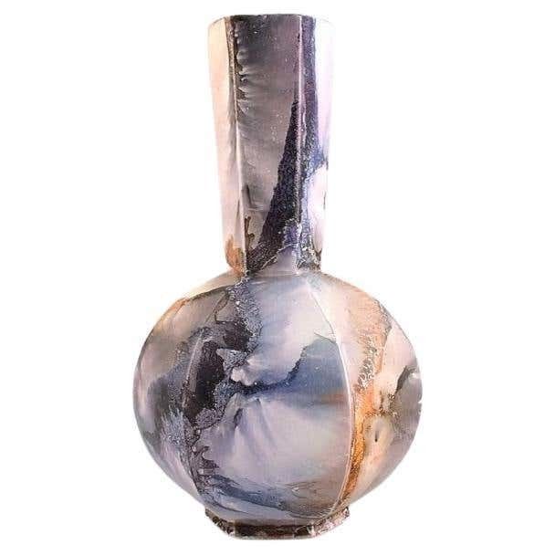 Arabia, Finland, Art Deco Vase In Glazed Faience, 1920s/30s