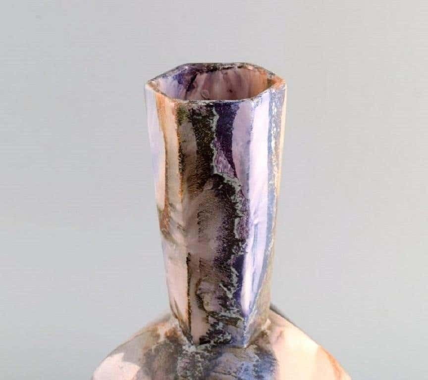 Arabia, Finland, Art Deco Vase In Glazed Faience, 1920s/30s photo 463.0